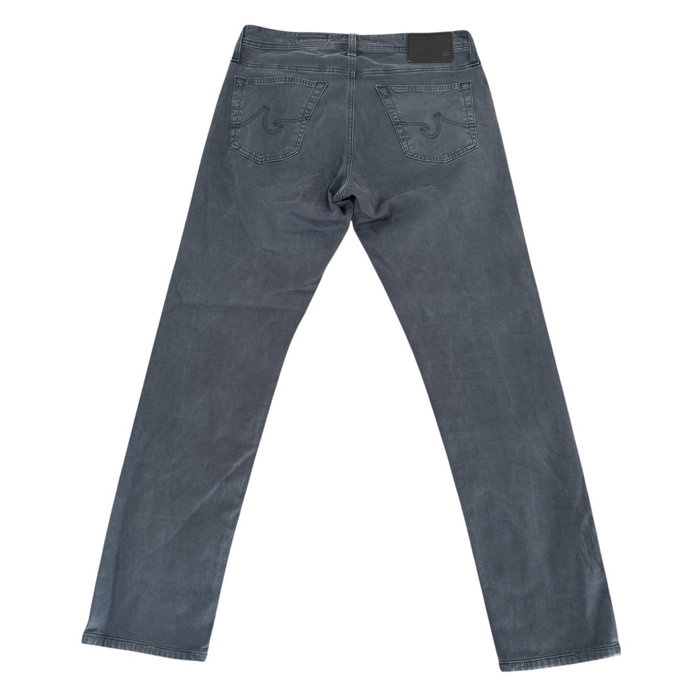 AG Adriano Goldschmied 31x30 Blue Tellis Modern Slim Italian Fabric Mens Pants - Picture 2 of 12